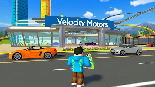 Скриншот 5 — Obby Bike Driving Parkour Game