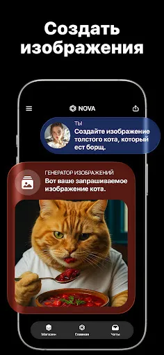 Скриншот 3 — AI Chatbot - Nova