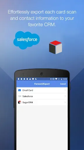 Скриншот 5 — ScanBizCards Lite - Business C