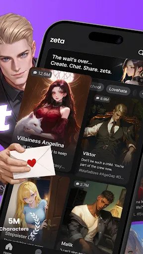 Скриншот 2 — zeta - Create Your Own Story