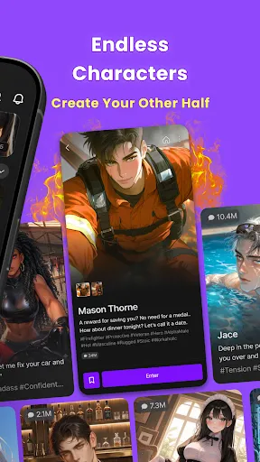 Скриншот 3 — zeta - Create Your Own Story