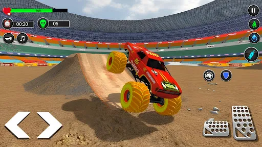 Скриншот 6 — Crazy Monster Truck Stunt Game