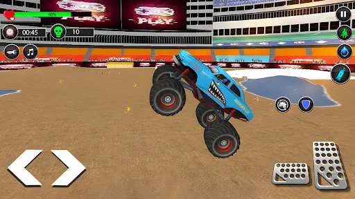 Скриншот 8 — Crazy Monster Truck Stunt Game