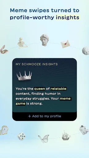 Скриншот 6 — Schmooze: Dating, Memes & Meet