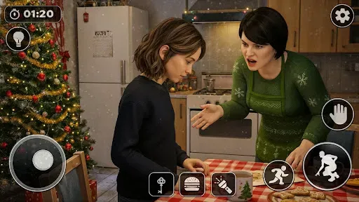 Скриншот 1 — SchoolGirl Escape Parent House