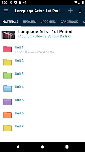 Скриншот 4 — Schoology