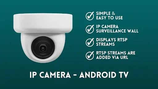 Скриншот 1 — IP Camera Viewer - Android TV