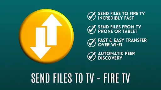 Скриншот 1 — Send Files to TV - Fire TV