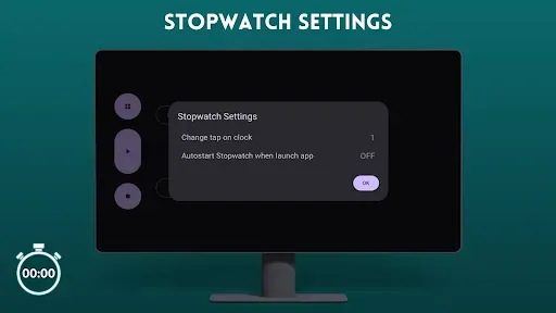 Скриншот 5 — Stopwatch - Android TV