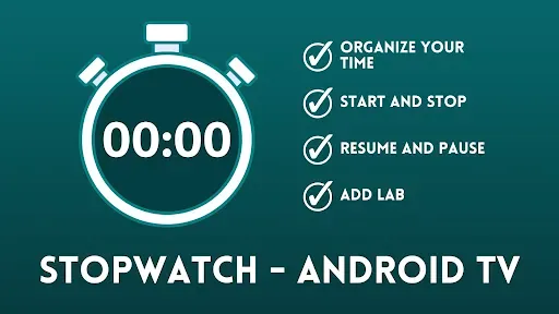 Скриншот 6 — Stopwatch - Android TV