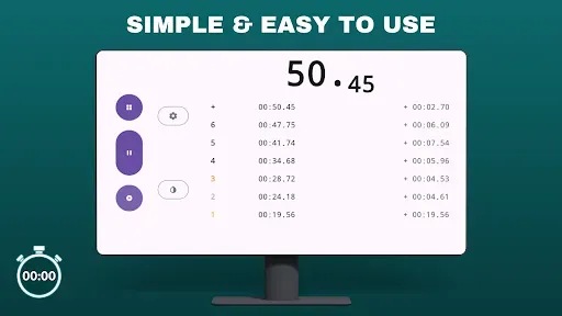 Скриншот 7 — Stopwatch - Android TV