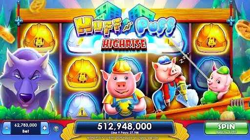 Скриншот 3 — MONOPOLY Slots - Casino Games