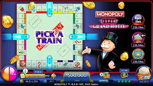 Скриншот 5 — MONOPOLY Slots - Casino Games