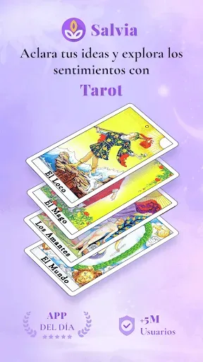 Скриншот 1 — Salvia - Tarot & Videncia