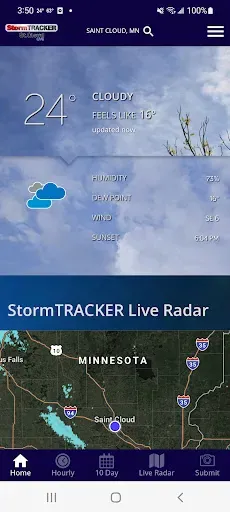 Скриншот 1 — St. Cloud Live StormTRACKER