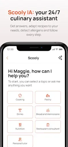 Скриншот 6 — Scoolinary: Cook Online