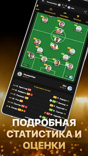 Скриншот 3 — ScoreBeeper: Футбол Live