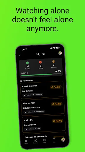 Скриншот 6 — ScoreGO - The Tennis Pro Tours