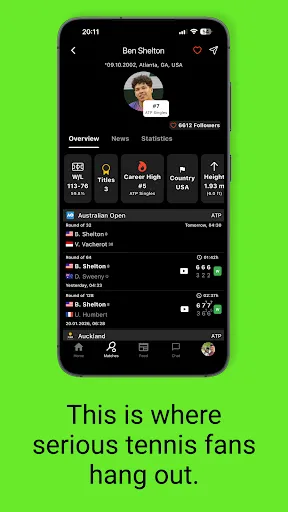 Скриншот 7 — ScoreGO - The Tennis Pro Tours