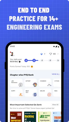 Скриншот 2 — MARKS: IIT JEE & NEET Prep App