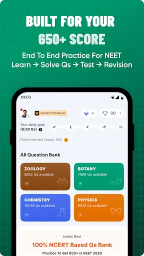 Скриншот 3 — MARKS: IIT JEE & NEET Prep App