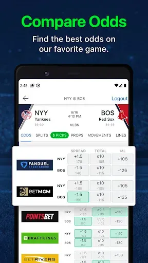 Скриншот 4 — Scores And Odds Sports Betting