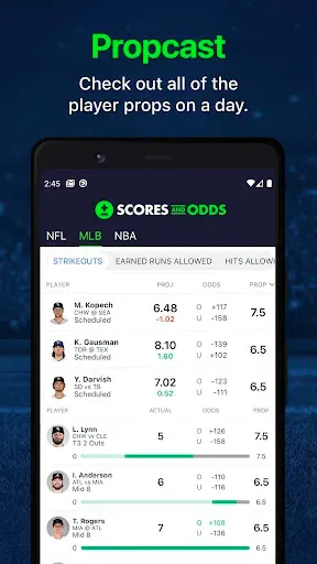 Скриншот 5 — Scores And Odds Sports Betting