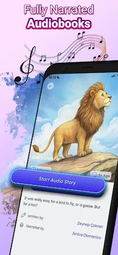 Скриншот 4 — Bedtime audio stories for kids