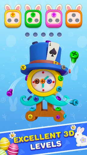 Скриншот 4 — 3D Screw Out: Болты Мастер