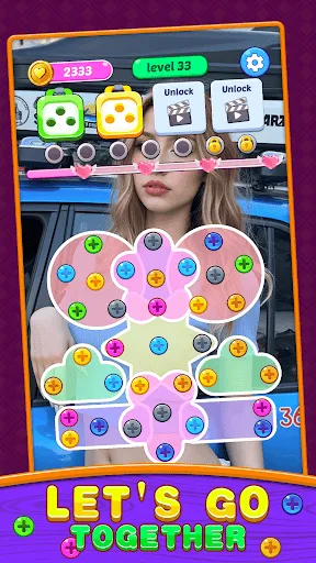 Скриншот 5 — Screw Sort Puzzle: Beauty Girl