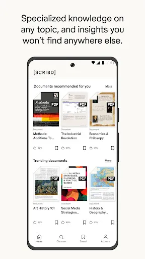 Скриншот 2 — Scribd: 300M+ documents
