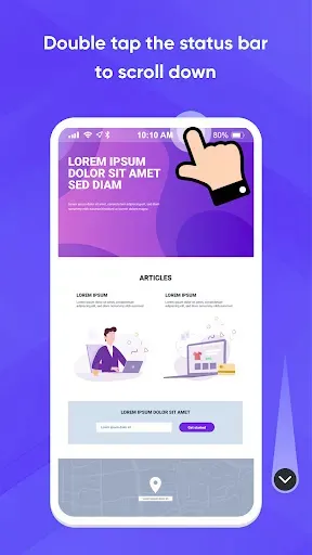 Скриншот 2 — Tap Scroll - Perfect Scroll