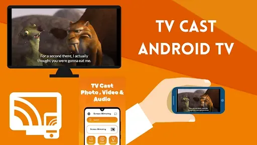 Скриншот 1 — TV Cast - Android TV