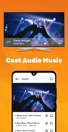 Скриншот 3 — TV Cast - Android TV