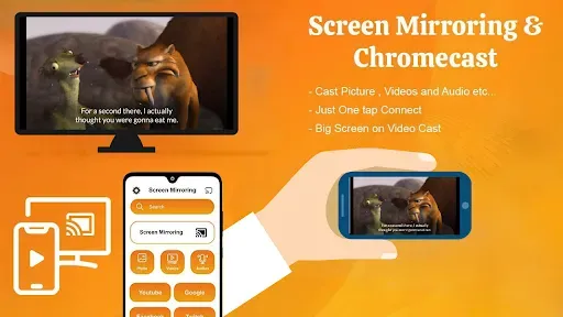 Скриншот 1 — TV Cast - Screen Mirroring