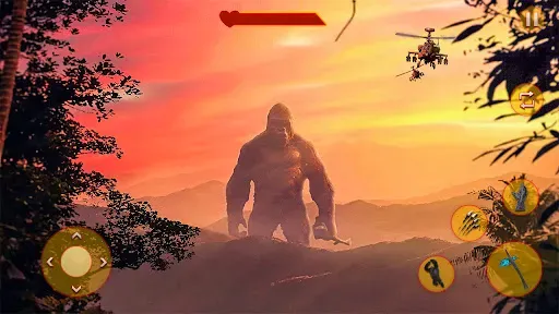 Скриншот 2 — Godzilla x kong City Attack 3D