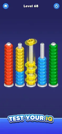 Скриншот 2 — Nut Sort: Color Sort Master