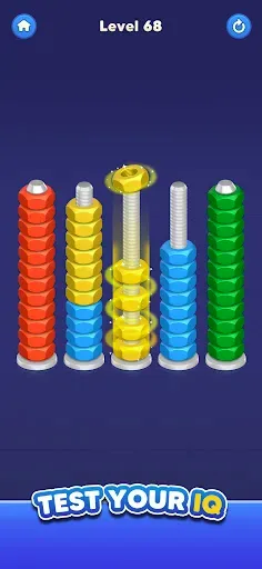 Скриншот 8 — Nut Sort: Color Sort Master