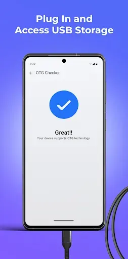 Скриншот 1 — USB OTG Connector Phone to USB