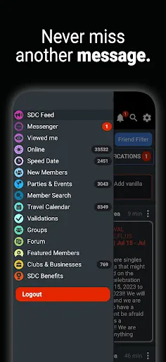 Скриншот 3 — SDC Adult Dating