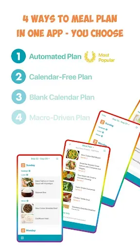 Скриншот 1 — Real Plans - Meal Planner