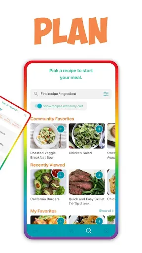 Скриншот 2 — Real Plans - Meal Planner