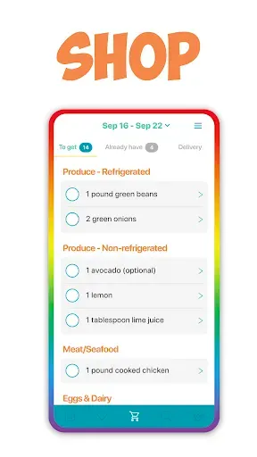 Скриншот 3 — Real Plans - Meal Planner