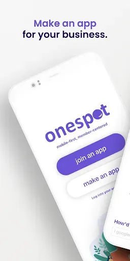 Скриншот 1 — Onespot – Mobile App Builder