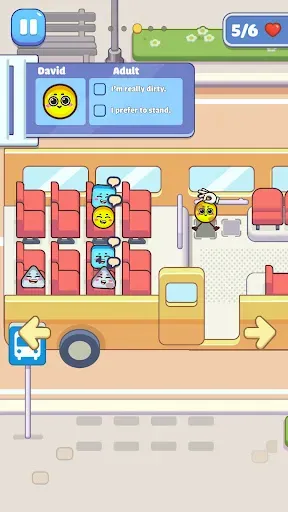 Скриншот 1 — Seat Up: Logic Puzzle
