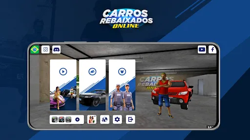 Скриншот 1 — Carros Rebaixados Online
