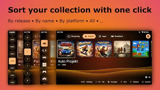 Скриншот 2 — Papaya - Games Launcher