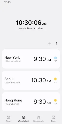 Скриншот 2 — Clock