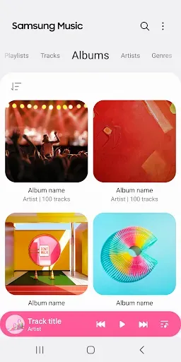 Скриншот 5 — Samsung Music