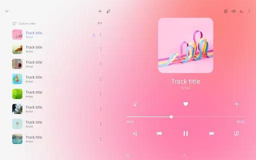 Скриншот 6 — Samsung Music
